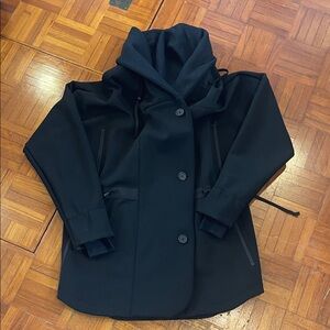 PASHKO fleece lined cocoon jacket XS